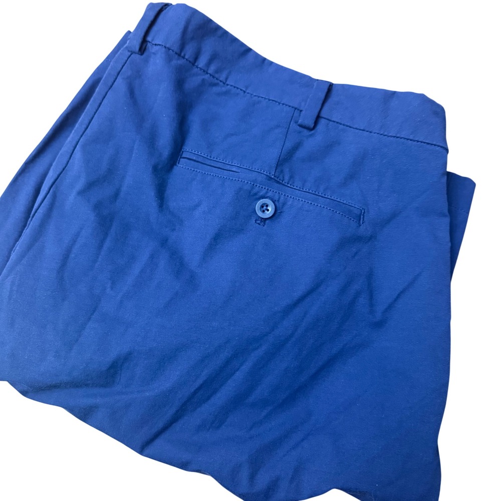 Vineyard Vines OTG On-The-Go Shorts Mens 44 Navy Blue Performance Stretch Golf